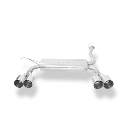 Honda Prelude IV BB9 Silenziatore uscita posteriore destra e sinistra - (Cod. F-HO081025-012)