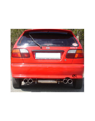 Nissan Almera Tipo N15 Hatchback Silenziatore posteriore finale destra/sinistra (Cod. F-NI030015-072