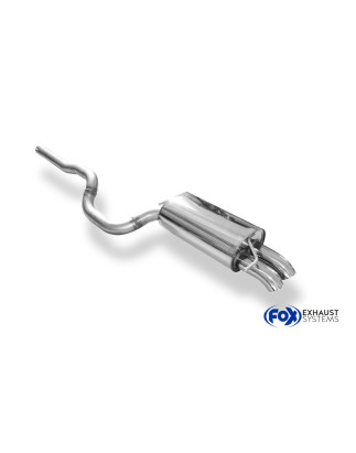 VW Bus T5 Pritsche Double Cap 4motion Silenziatore posteriore – 2x63 (Cod. F-VW131042-724)