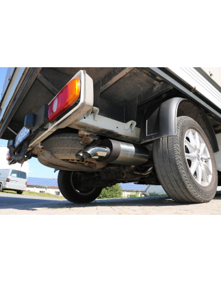 VW Bus T5 Pritsche Double Cap 4motion Silenziatore posteriore – 2x63 (Cod. F-VW131042-724)