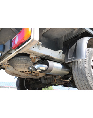 VW Bus T5 Pritsche Double Cap 4motion Silenziatore posteriore – 2x63 (Cod. F-VW131042-724)