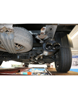 VW Bus T5 Pritsche Double Cap 4motion Silenziatore posteriore – 2x63 (Cod. F-VW131042-724)
