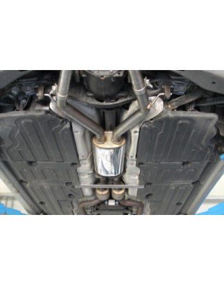 Mercedes CLS Tipo C219 Silenziatore anteriore destra e sinistra (Cod. F-MB160000-VSD)