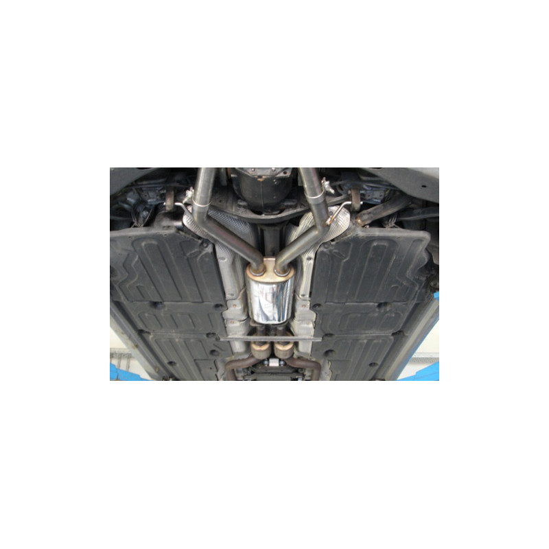 Mercedes CLS Tipo C219 Silenziatore anteriore destra e sinistra (Cod. F-MB160000-VSD)