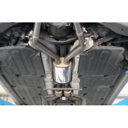 Mercedes CLS Tipo C219 Silenziatore anteriore destra e sinistra (Cod. F-MB160000-VSD)