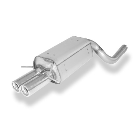 Mercedes C-Class W203/ S203 Silenziatore posteriore – 2x80 Tipo 13 (Cod. F-MB031022-070)
