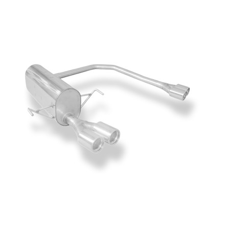 Opel Astra H/ Astra H GTC Silenziatore posteriore con uscite destra e sinistra (duplex) (Cod. F-OP04