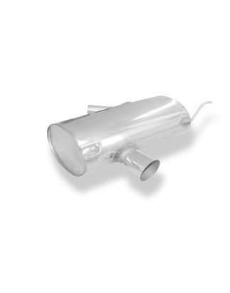 BMW E87 120i Silenziatore posteriore – 1x80 Tipo 14 (Cod. F-BM010061-089)