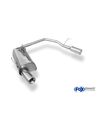Peugeot 206 Schrägheck/ 206 CC Silenziatore posteriore finale destra/sinistra (Cod. F-PE021033-071)