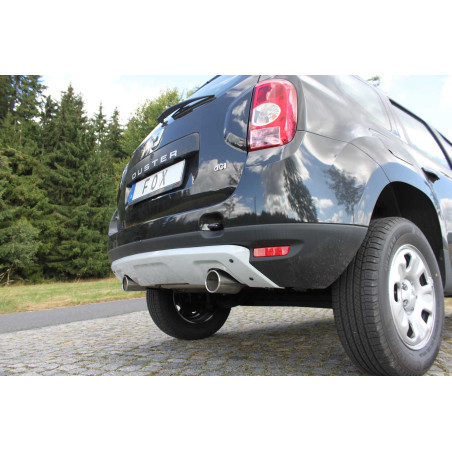 Dacia Duster 4x2 – trazione anteriore Silenziatore uscita posteriore – 1x90 t (Cod. F-DC030041-0