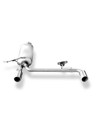 Dacia Duster 4x2 – trazione anteriore Silenziatore uscita posteriore – 1x90 t (Cod. F-DC030041-0