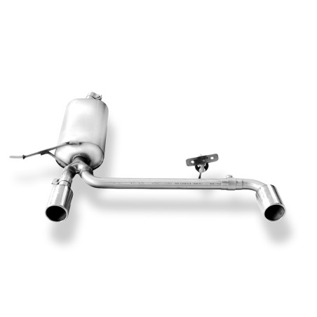 Dacia Duster 4x2 – trazione anteriore Silenziatore uscita posteriore – 1x90 t (Cod. F-DC030041-0