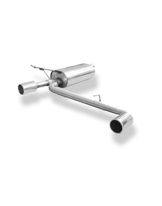 Dacia Duster 4x2 – trazione anteriore Silenziatore uscita posteriore – 1x90 t (Cod. F-DC030041-0