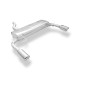 Renault Clio III B Sport Silenziatore posteriore finale destra/sinistra (Cod. F-RE072003-151)