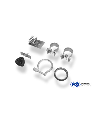 Peugeot 206 S16/ S16 cabrio Silenziatore posteriore con uscite destra e sinistra - (Cod. F-PE021133-