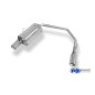 Peugeot 206 Schrägheck/ 206 CC Silenziatore posteriore finale destra/sinistra (Cod. F-PE021033-663)