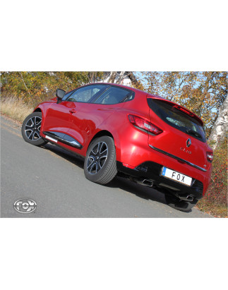 Renault Clio IV Silenziatore posteriore con uscite destra e sinistra (duplex) – 145x65 tipo (Cod. 