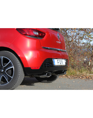 Renault Clio IV Silenziatore posteriore con uscite destra e sinistra (duplex) – 145x65 tipo (Cod. 