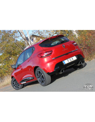 Renault Clio IV Silenziatore posteriore con uscite destra e sinistra (duplex) – 115x85 tipo (Cod. 