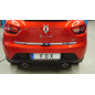 Renault Clio IV Silenziatore posteriore con uscite destra e sinistra (duplex) – 115x85 tipo (Cod. 