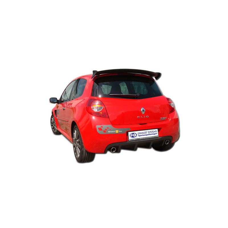 Renault Clio III B Sport Silenziatore posteriore finale destra/sinistra (Cod. F-RE072003-147)