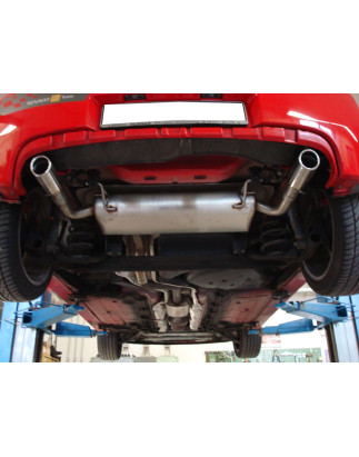 Renault Clio III B Sport Silenziatore posteriore finale destra/sinistra (Cod. F-RE072003-147)
