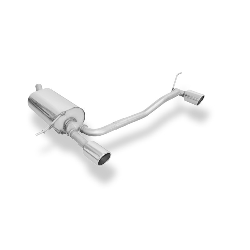 Dacia Duster 4x2 – trazione anteriore Silenziatore uscita posteriore – 1x90 t (Cod. F-DC030081-1