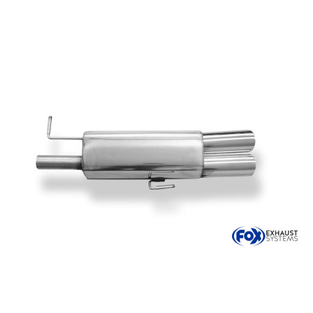Peugeot RCZ Silenziatore posteriore on one side – 2x106x71 Tipo 32 (Cod. F-PE130022-366)