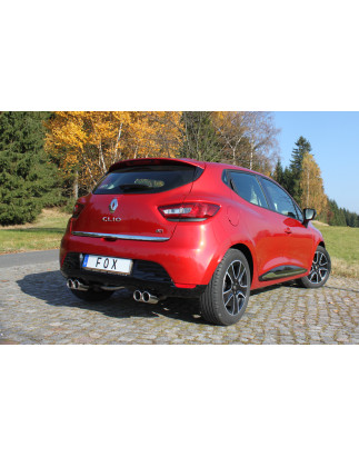 Renault Clio IV Silenziatore posteriore con uscite destra e sinistra (duplex)x76 Tipo 1 (Cod. F-RE07
