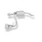 Renault Clio IV GT Silenziatore posteriore con uscite destra e sinistra (duplex)x76 tipo (Cod. F-RE0