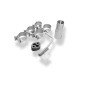 Renault Clio IV GT Silenziatore posteriore con uscite destra e sinistra (duplex)x76 tipo (Cod. F-RE0