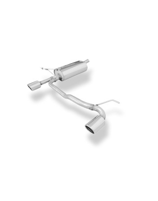 Dacia Duster 4x2 – trazione anteriore Silenziatore uscita posteriore – 1x90 t (Cod. F-DC030041-1