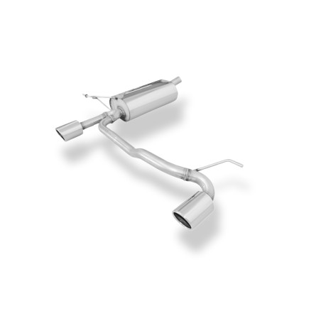 Dacia Duster 4x2 – trazione anteriore Silenziatore uscita posteriore – 1x90 t (Cod. F-DC030041-1