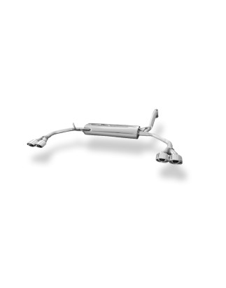 CitroenC1/Toyota Aygo Silenziatore posteriore uscita recht/sinistra – 2x86x54 Tipo 32 destra/sinis