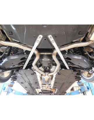 Mercedes E-Class A207 4-cilindri Facelift Silenziatore anteriore (Cod. F-MB043190-VSD)