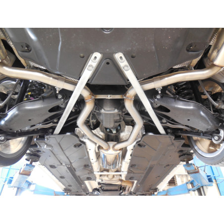 Mercedes E-Class A207 4-cilindri Facelift Silenziatore anteriore (Cod. F-MB043190-VSD)