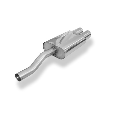 Mini Cooper S – F56 & F57 Silenziatore uscita posteriore center – 2x100 (Cod. F-MN022002-294)