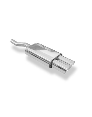 Mini Cooper S – F56 & F57 Silenziatore uscita posteriore center – 2x100 (Cod. F-MN022002-294)