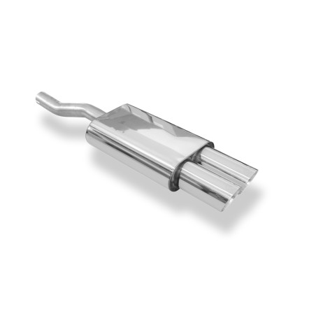 Mini Cooper S – F56 & F57 Silenziatore uscita posteriore center – 2x100 (Cod. F-MN022002-294)