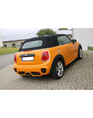 Mini Cooper S – F56 & F57 Silenziatore uscita posteriore center – 2x100 (Cod. F-MN022002-294)