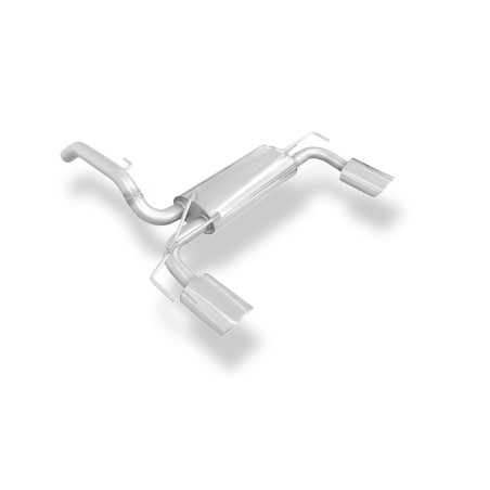 Opel Adam S Silenziatore posteriore – exit destra e sinistra – 115x85 (Cod. F-OP210015-743)