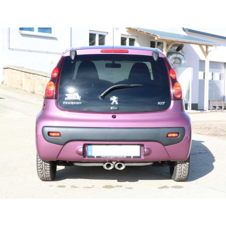 CitroenC1/ Peugeot 107/ Toyota Aygo Silenziatore uscita posteriore cent (Cod. F-TO180015-367)