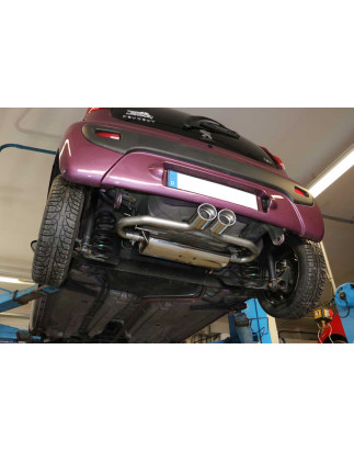 CitroenC1/ Peugeot 107/ Toyota Aygo Silenziatore uscita posteriore cent (Cod. F-TO180015-367)