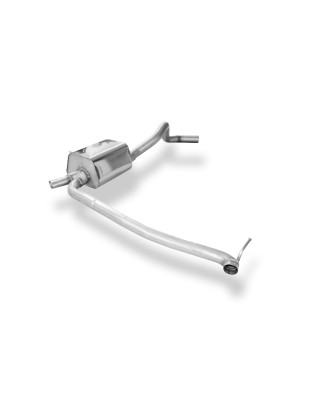 Renault Megane IV GT Silenziatore posteriore – 1x50 Tipo 10 invisible (Cod. F-RE083003-001)