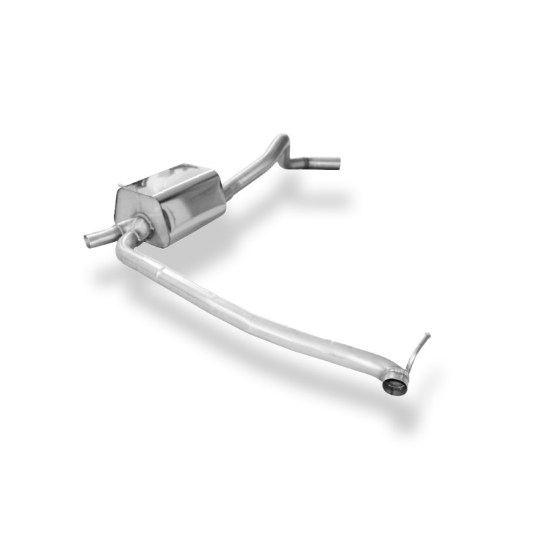 Renault Megane IV GT Silenziatore posteriore – 1x50 Tipo 10 invisible (Cod. F-RE083003-001)
