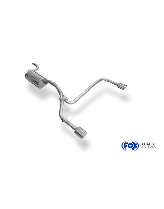 Ford Focus III Hatchback – Diesel Silenziatore uscita posteriore destra e sinistra (Cod. F-FO03204