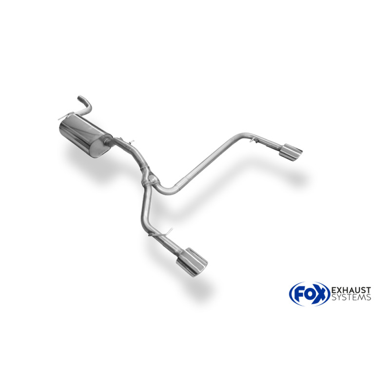 Ford Focus III Hatchback – Diesel Silenziatore uscita posteriore destra e sinistra (Cod. F-FO03204