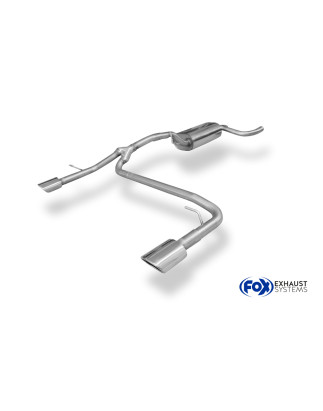 Ford Focus III Hatchback – Diesel Silenziatore uscita posteriore destra e sinistra (Cod. F-FO03204