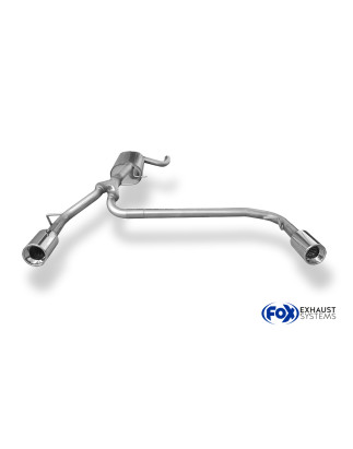 Ford Focus II hatchback Facelift Silenziatore posteriore – 1x90 tipo (Cod. F-FO031123-071)