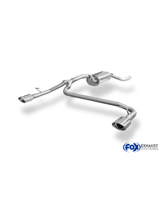 Ford Focus II Fließheck Facelift Silenziatore posteriore – 106x71 tipo (Cod. F-FO031123-365)